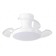 CLARK Ανεμιστήρας Οροφής με LED 24W, DC Μοτέρ & Smart App - Total White (102001110)