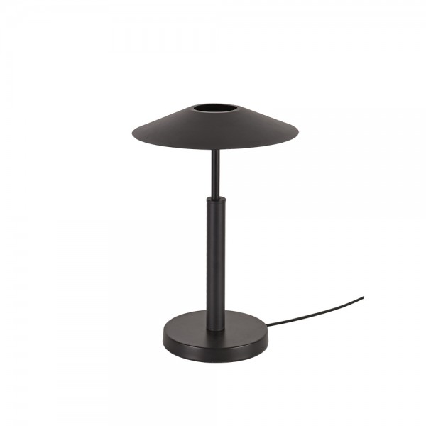 Επιτραπέζιο φωτιστικό σε μαύρο χρώμα LED 10W D:28x45cm (3063-Black)