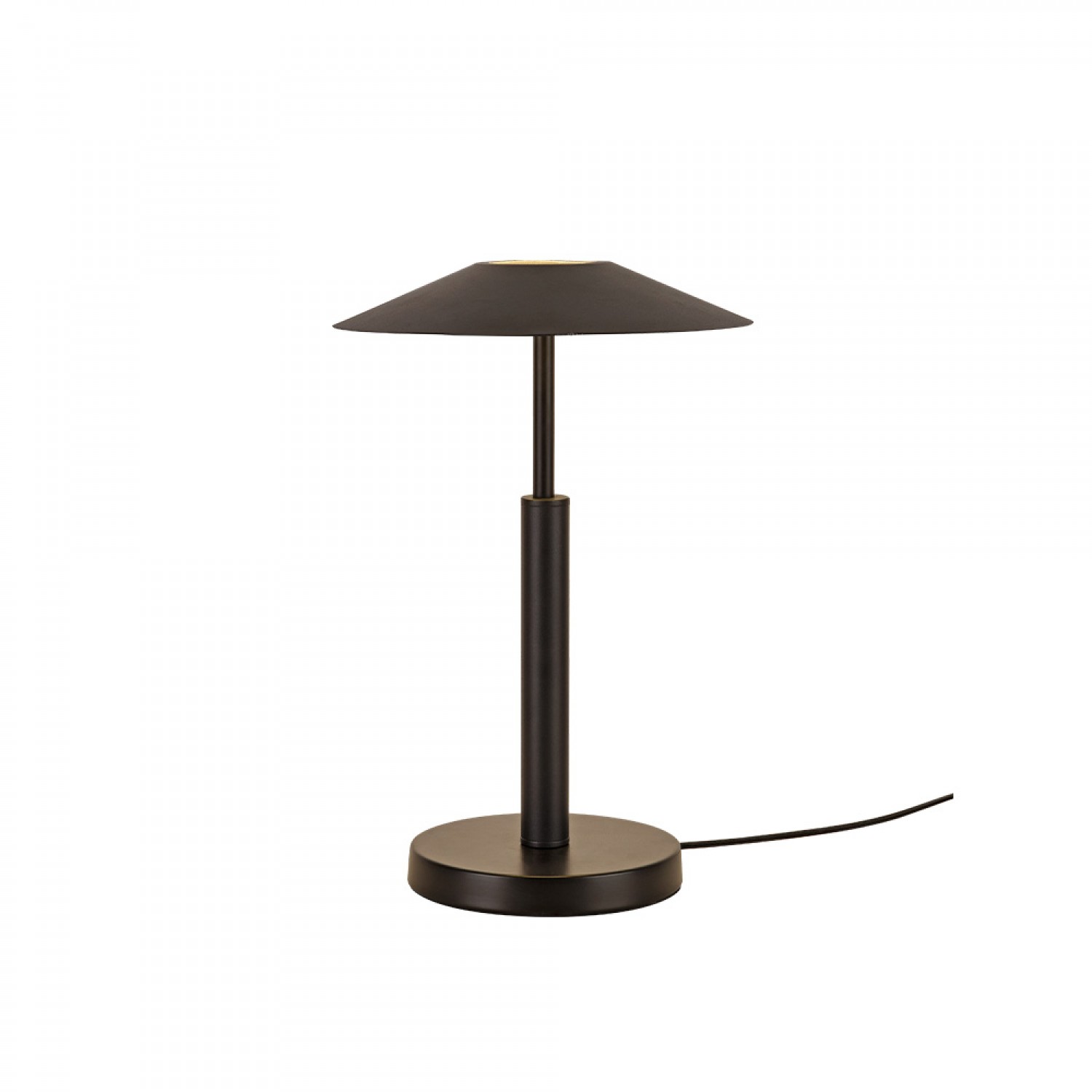 Επιτραπέζιο φωτιστικό σε μαύρο χρώμα LED 10W D:28x45cm (3063-Black)