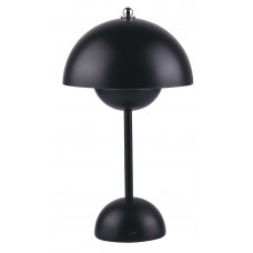 Rechargeable LED 1.5W 3CCT Touch Table Lamp Black D:10x24cm (3059-Black)