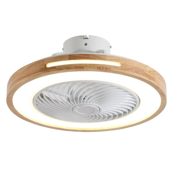 Zephyr 36W 3CCT LED Fan Light in Wood Color (101000940)
