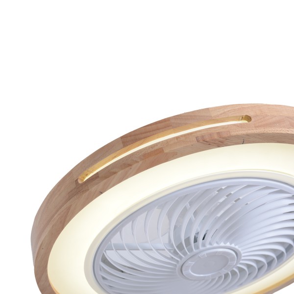 Zephyr 36W 3CCT LED Fan Light in Wood Color (101000940)