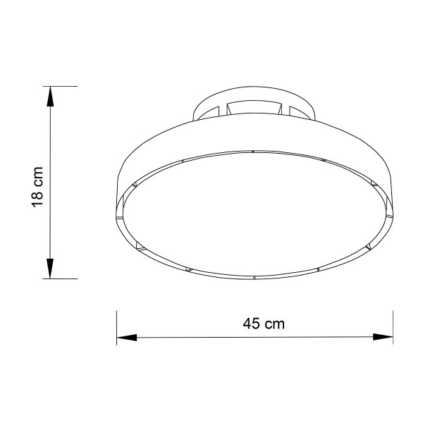 Teton 56W 3CCT LED Fan Light in White Color (101001020)