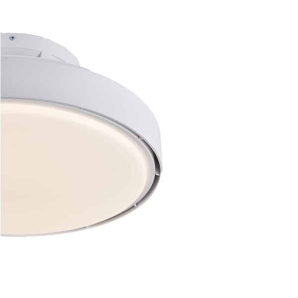 Teton 56W 3CCT LED Fan Light in White Color (101001020)