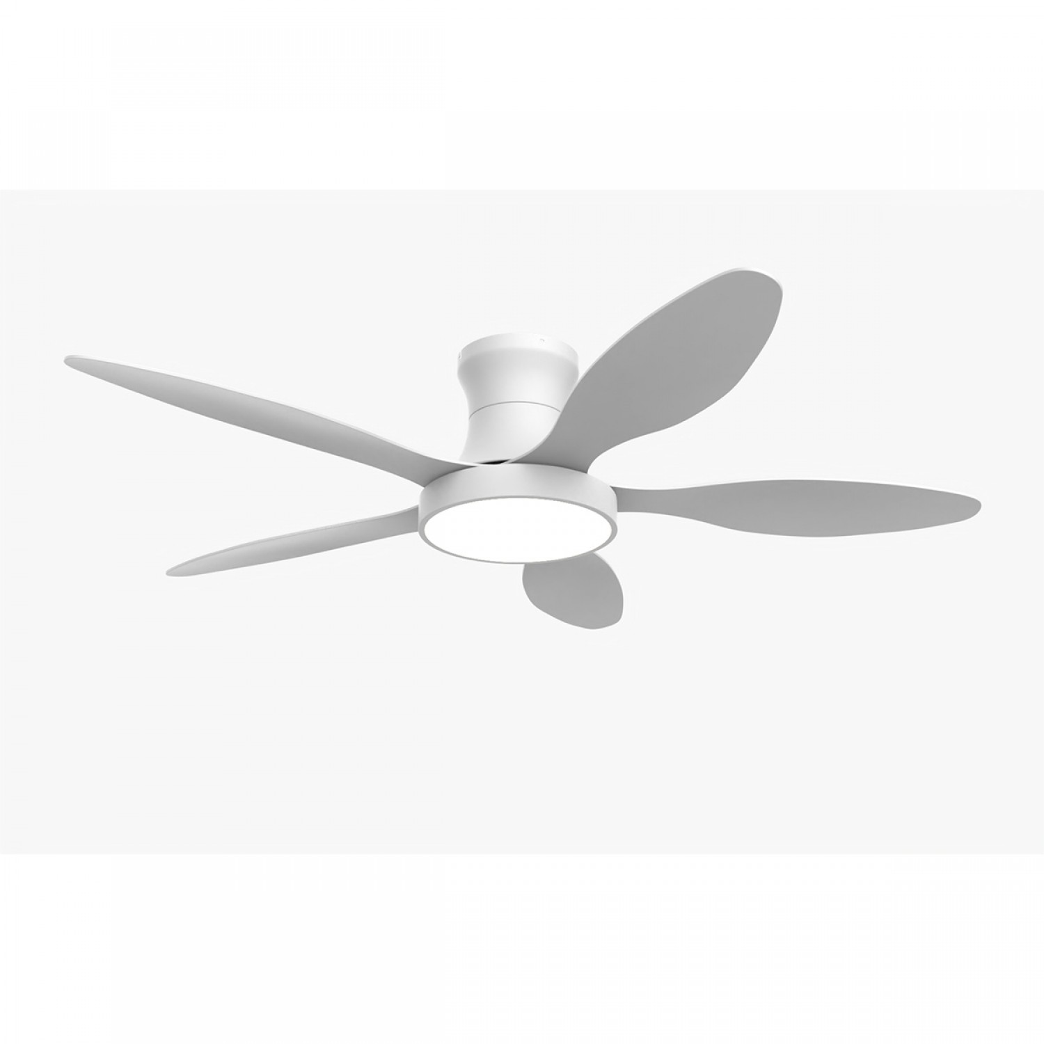 Denali 24W 3CCT LED Fan Light in White and wooden Color (102000790) Προσωρινά μη Διαθέσιμο
