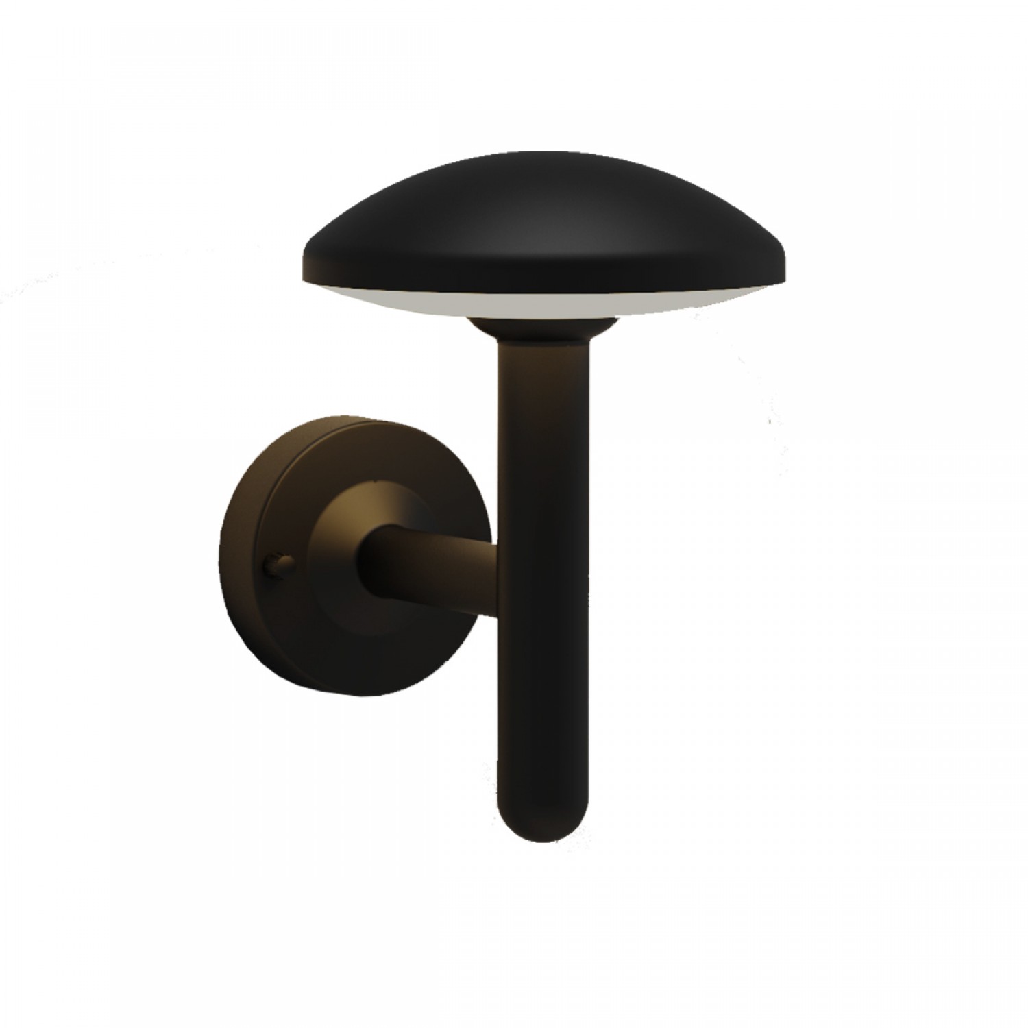 Keowee LED 12W 3CCT Outdoor Wall Lamp Black D:180 x 210 x 240 mm (80205210)