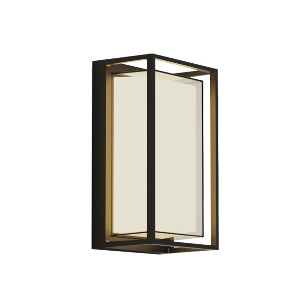 Isabella LED 12W 3000K Outdoor Wall Lamp Black D:100x145x245mm (80205511)