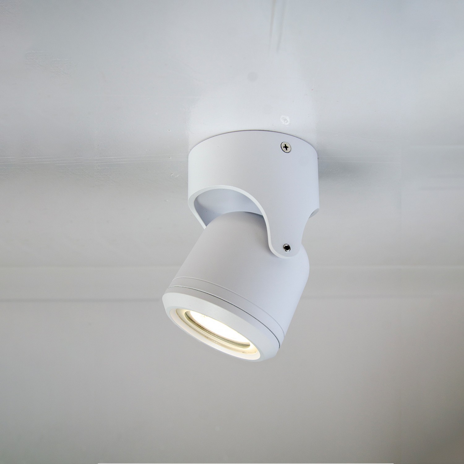 Crescent 1xGU10 Outdoor Spot White D:90x90x130mm (80206024)