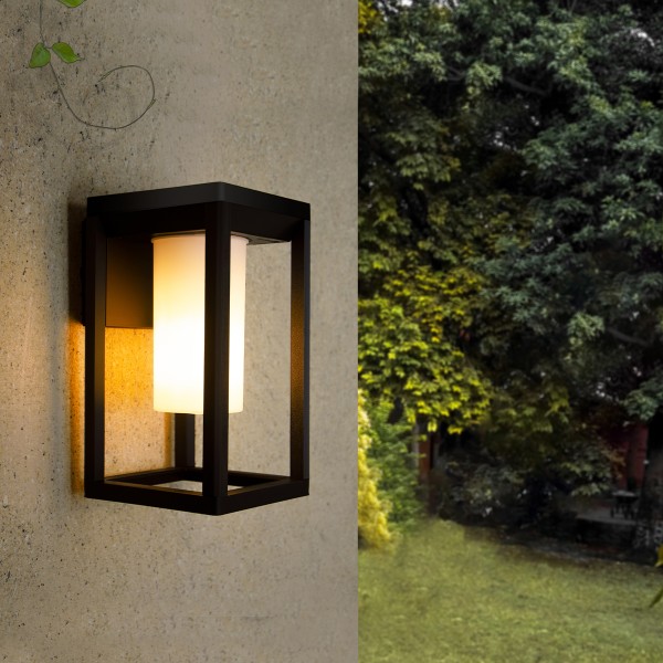 Annie Outdoor Wall Lamp Black 1xE27 D:150x160x270mm (80206114)