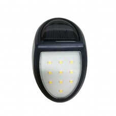 Moon LED 0,8W 2700K | 6500K Solar Outdoor Wall Lamp Black D:120x75x41mm (80206810S)