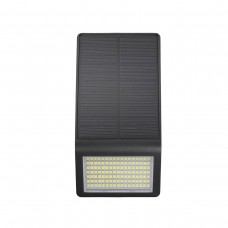Annecy LED 2W 2700K | 6500K Solar Outdoor Wall Lamp Black D:160x82x29 mm (80206910S)
