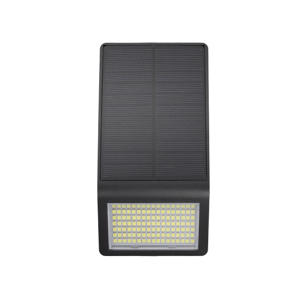 Annecy LED 2W 2700K | 6500K Solar Outdoor Wall Lamp Black D:160x82x29 mm (80206910S)
