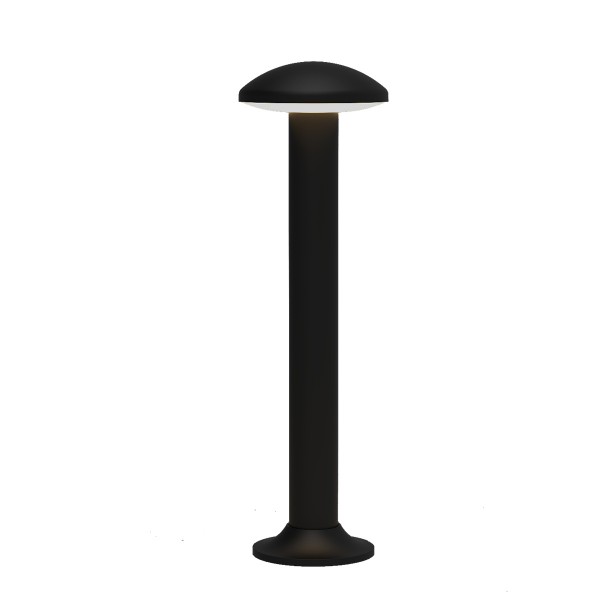 Keowee LED 12W 3CCT Outdoor Stand Light Black D:180 x 180 x 600 mm (80400510)