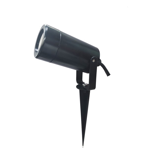 Erling 1xGU10 Outdoor Spike Light Black D:62x140x250mm (80600314)