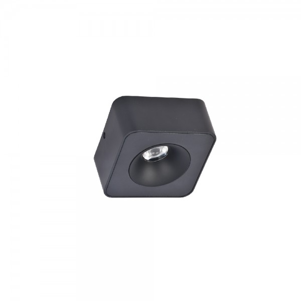 Downlight Mounted σποτ 8W 3CCT σε μαύρη απόχρωση (X00260B)