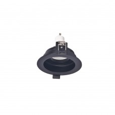 Downlight σποτ GU10 σε μαύρη απόχρωση (X00300B)