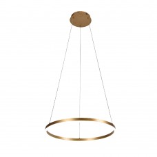 Κρεμαστό φωτιστικό LED 36W 3CCT (by switch on base) D:80cm (6095-AB-Golden)