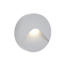 Horseshoe LED 2W 3CCT Outdoor Wall Lamp Grey D:12.8cmx3cm (80201930)