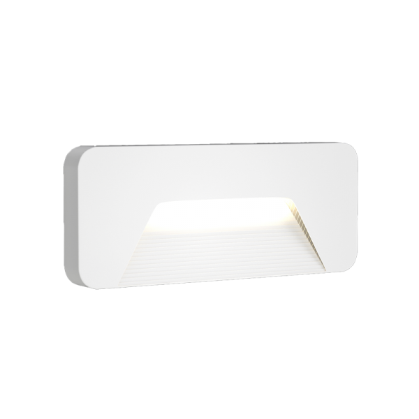 Kentucky LED 3W 3CCT Outdoor Wall Lamp White D:22cmx8cm (80202020)