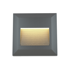 Salmon LED 2W 3CCT Outdoor Wall Lamp Anthracite CCT D:12.4cmx12.4cm (80201840)