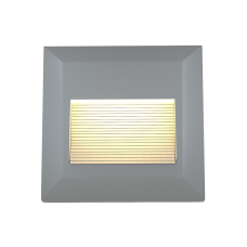Salmon LED 2W 3CCT Outdoor Wall Lamp Grey D:12.4cmx12.4cm (80201830)