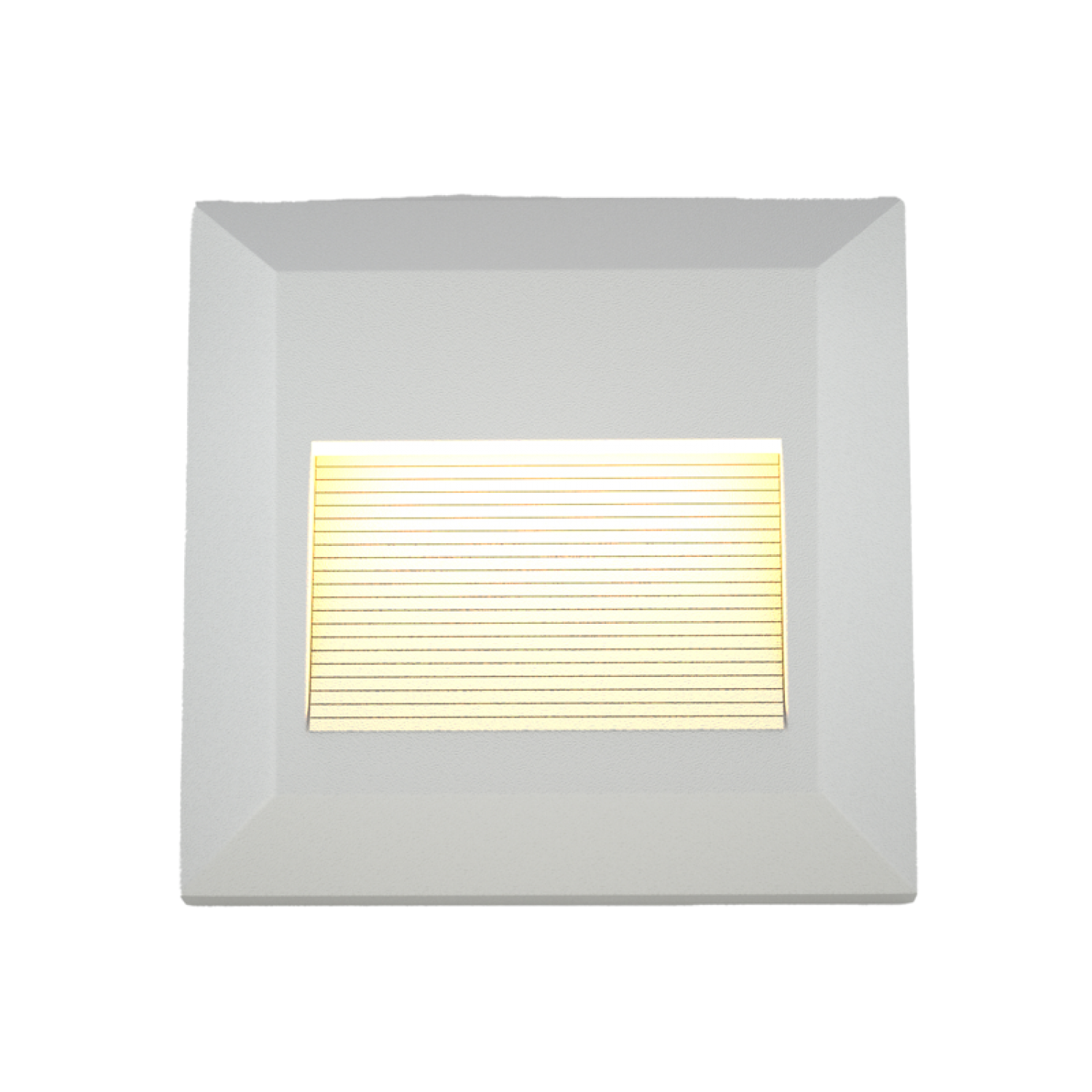 Salmon LED 2W 3CCT Outdoor Wall Lamp White D:12.4cmx12.4cm (80201820)