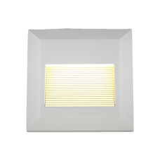 Salmon LED 2W 3CCT Outdoor Wall Lamp White D:12.4cmx12.4cm (80201820)