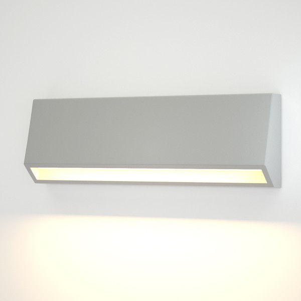 Blue LED 4W 3CCT Outdoor Wall Lamp Grey D:22cmx8cm (80202330)