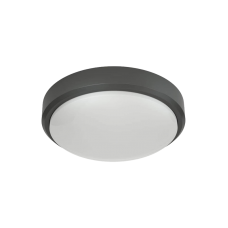 Echo LED 15W 3CCT Outdoor Ceiling Light Anthracite D:21cmx6cm (80300240)