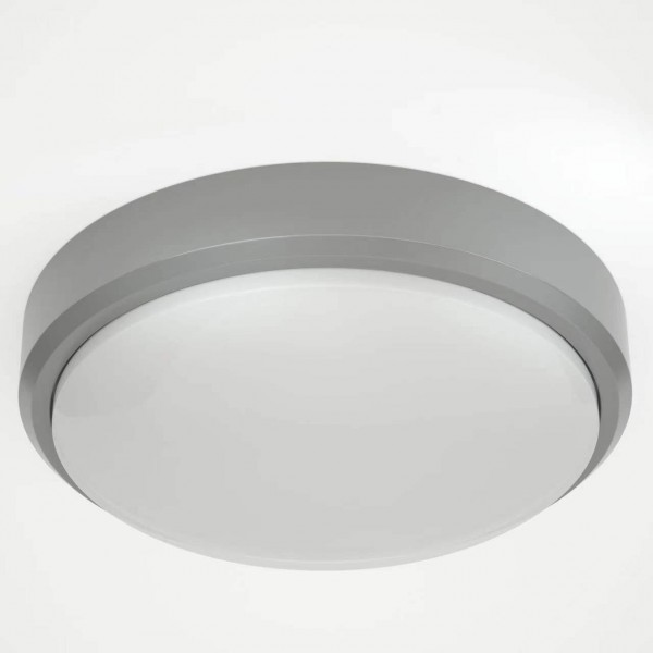 Echo LED 15W 3CCT Outdoor Ceiling Light Grey D:21cmx6cm (80300230)