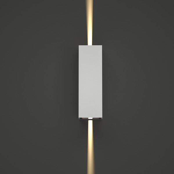 Lanier LED 5W 3000K Outdoor Up-Down Adjustable Wall Lamp Grey D:12cmx4.1cm (80201031)
