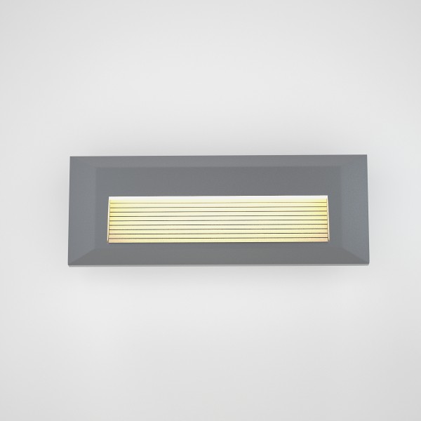 Mono LED 3W 3CCT Outdoor Wall Lamp Grey D:22cmx2.8cm (80201730)