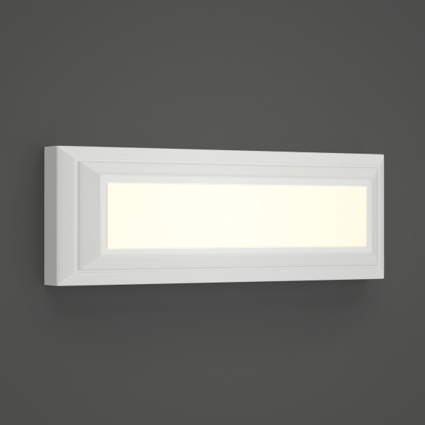 Willoughby LED 4W 3CCT Outdoor Wall Lamp White D:22cmx8cm (80201320)