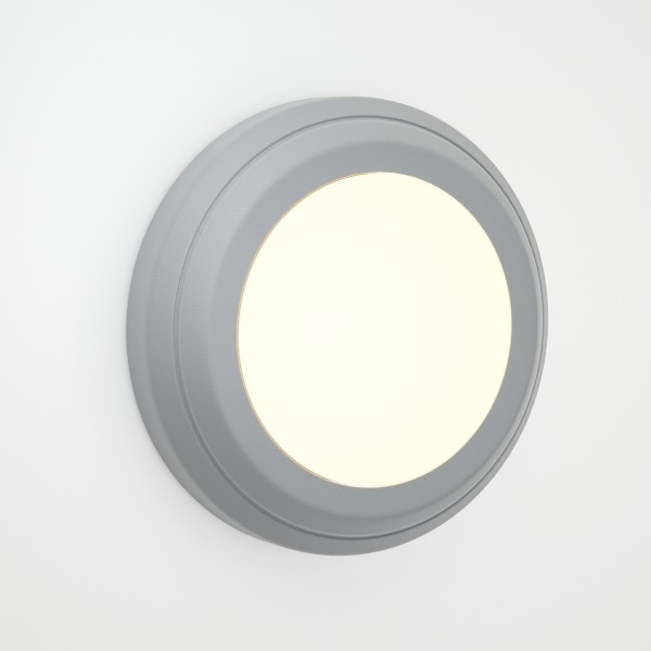 Jocassee LED 3.5W 3CCT Outdoor Wall Lamp Grey D:15cmx2.7cm (80201430)