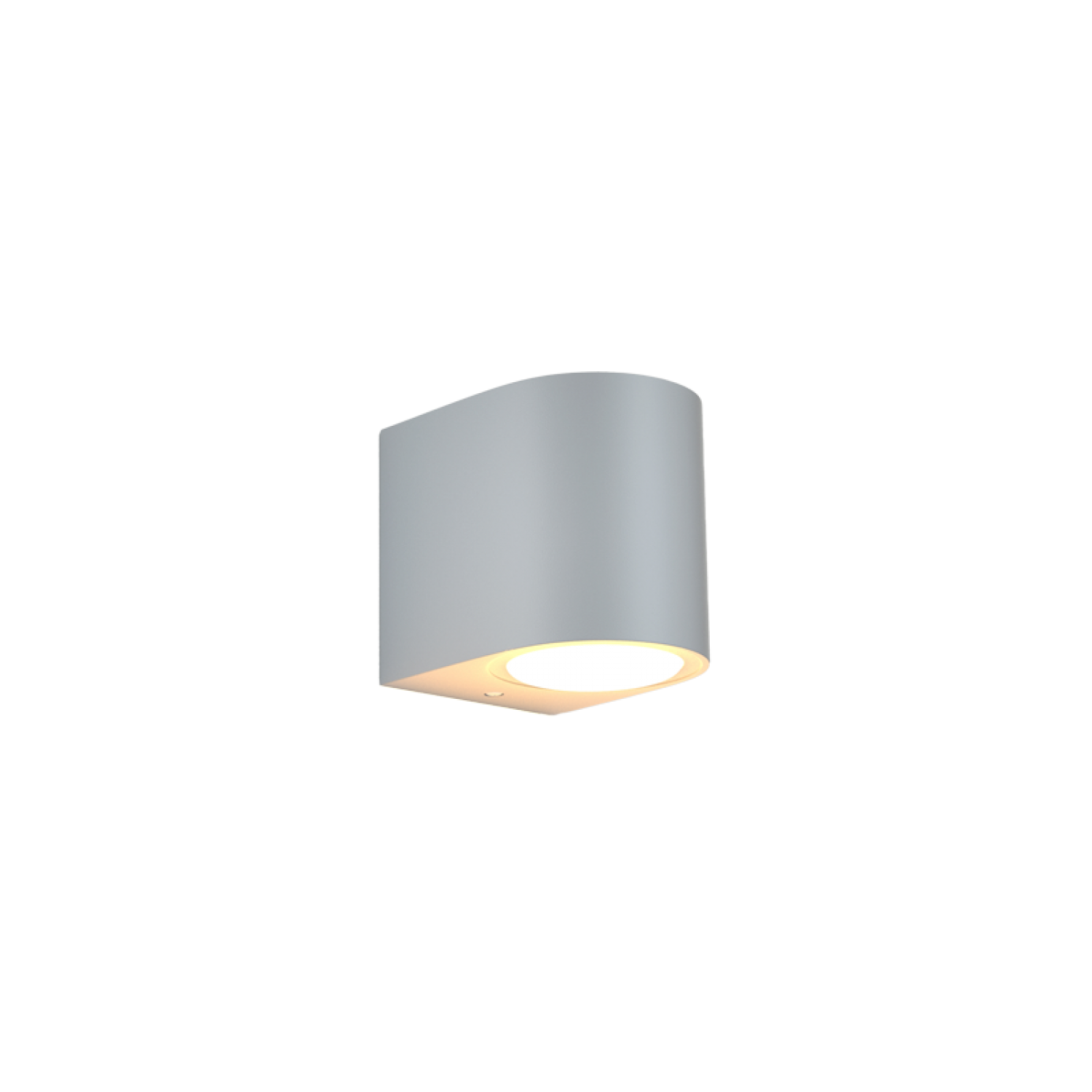 Powell 1xGU10 Outdoor Up or Down Wall Lamp Grey D:9cmx8cm (80200234)