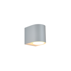 Powell 1xGU10 Outdoor Up or Down Wall Lamp Grey D:9cmx8cm (80200234)