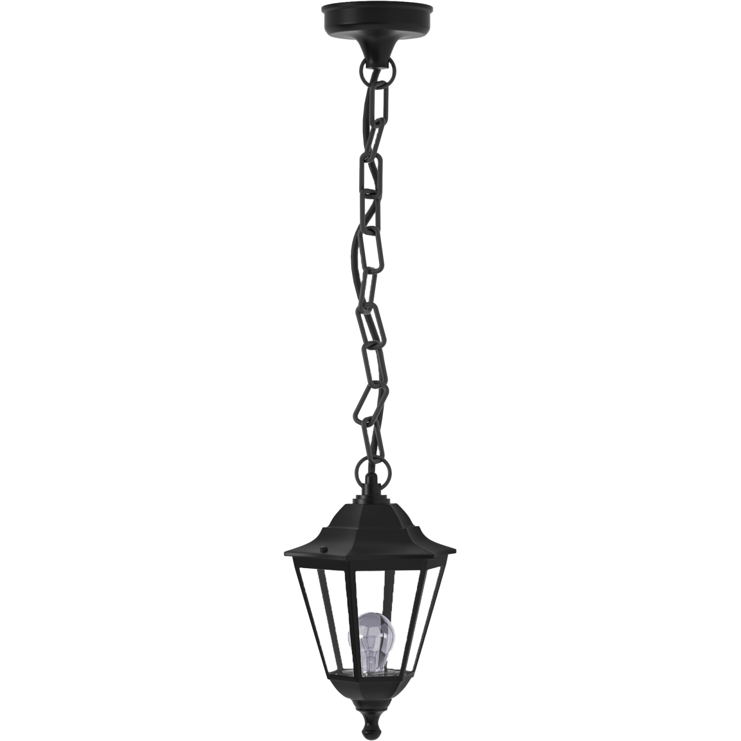 Redfish 1xE27 Outdoor Pendant Light Black D:137cmx21.5cm (80300114)