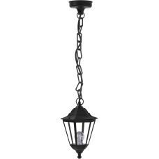 Redfish 1xE27 Outdoor Pendant Light Black D:137cmx21.5cm (80300114)