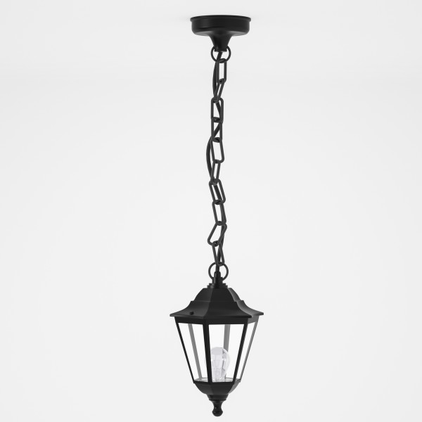 Redfish 1xE27 Outdoor Pendant Light Black D:137cmx21.5cm (80300114)