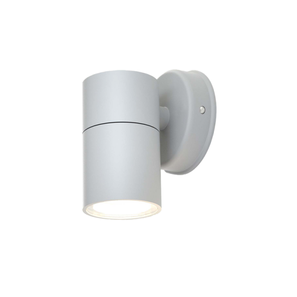 Eklutna 1xGU10 Outdoor Wall Lamp Grey D:11.3cmx11.3cm (80200534)