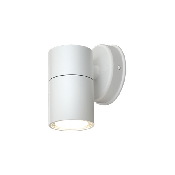 Eklutna 1xGU10 Outdoor Wall Lamp White D:11.3cmx11.3cm (80200524)