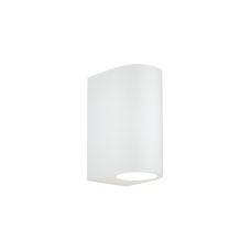 Michigan 2xGU10 Outdoor Up-Down Wall Lamp White D:14.7cmx9cm (80200124)