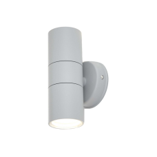 Ouachita 2xGU10 Outdoor Up-Down Wall Lamp Grey D15.2cmx11.3cm (80200634)