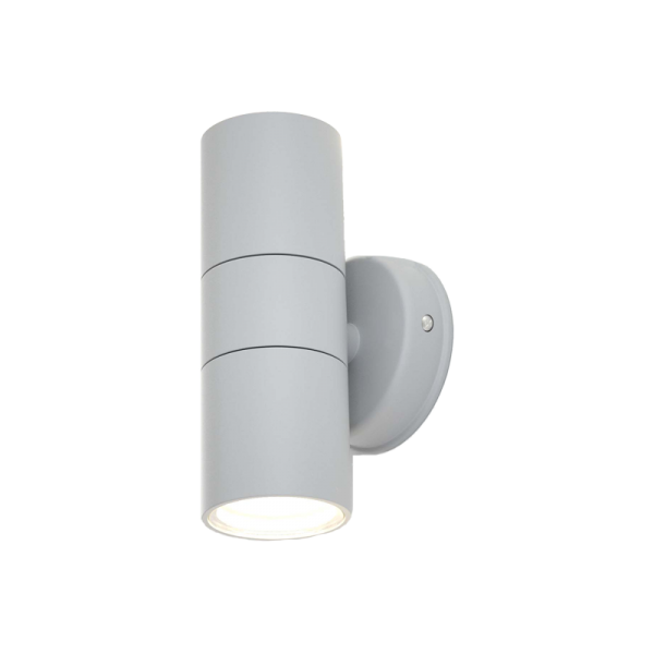 Ouachita 2xGU10 Outdoor Up-Down Wall Lamp Grey D15.2cmx11.3cm (80200634)
