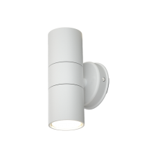 Ouachita 2xGU10 Outdoor Up-Down Wall Lamp White D:15.2cmx11.3cm (80200624)