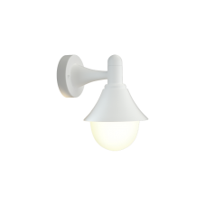 Rabun 1xE27 Outdoor Wall Lamp White D:24.5cmx23.5cm (80202524)