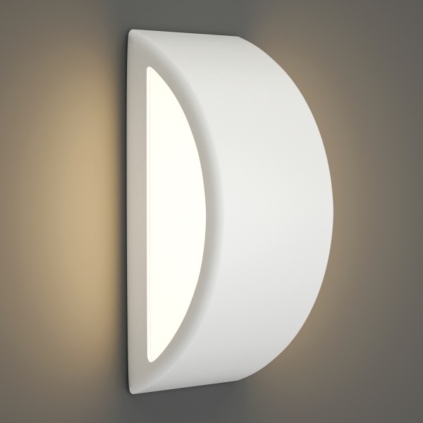 Clear 1xE27 Outdoor Up-Down Wall Lamp White D:32cmx13cm (80202724)