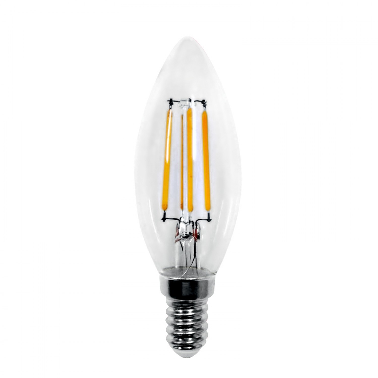 E14 LED Filament C35 5watt Dimmable (7.14.05.16.1)  Λαμπτήρες LED