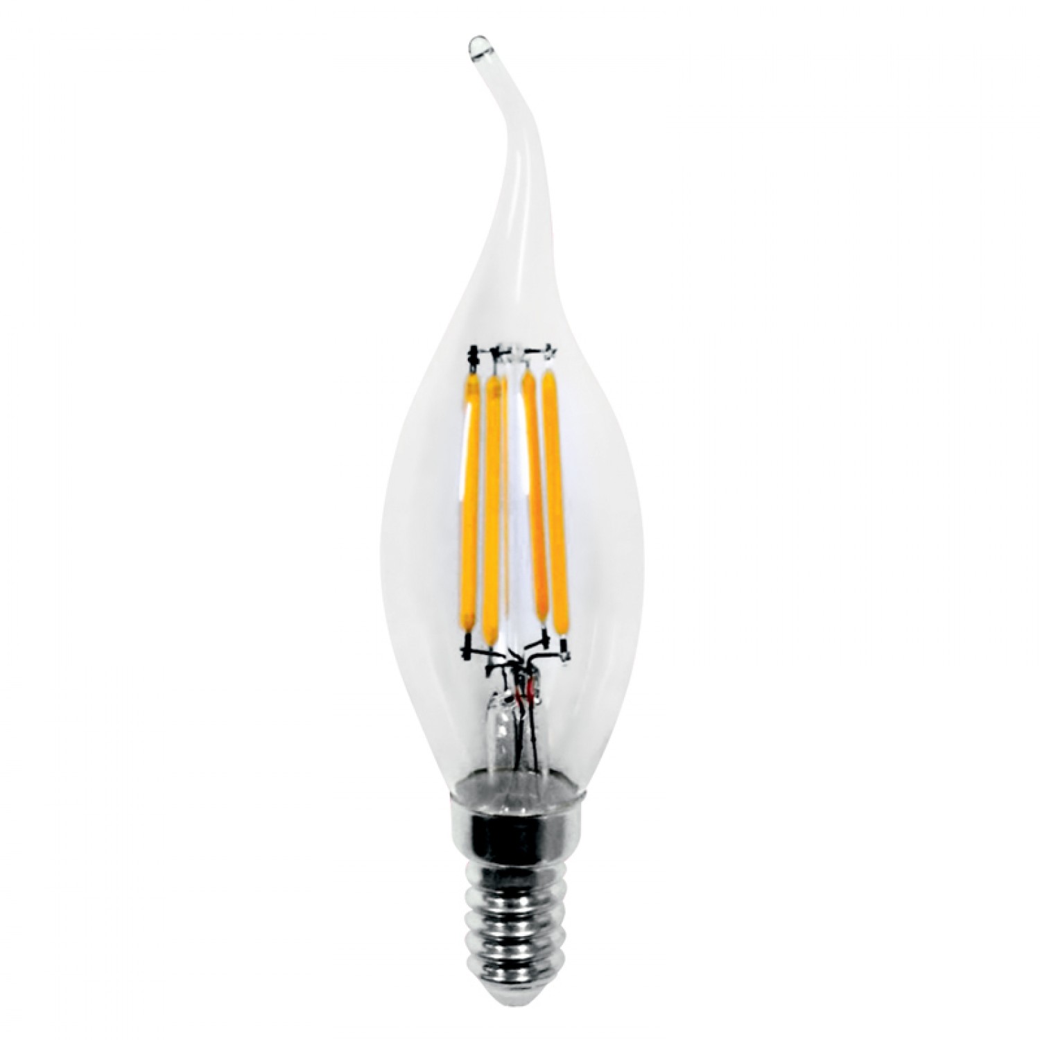 E14 LED Filament C35L 5watt (7.14.05.18.1)  Λαμπτήρες LED