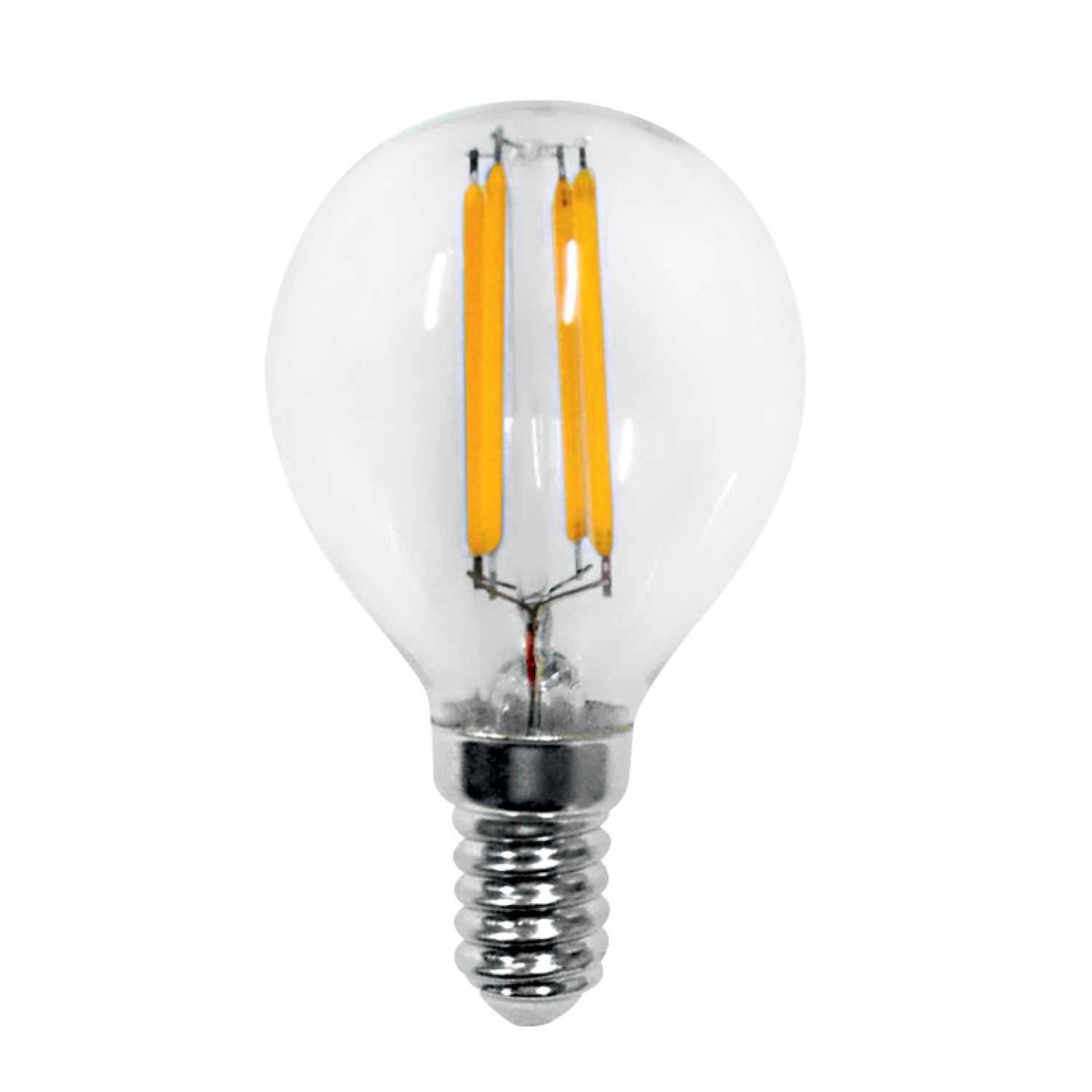 E14 LED Filament G45 5watt (7.14.05.19.1)  Λαμπτήρες LED
